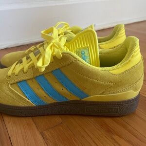 ADIDAS Busenitz Pro "Bright Yellow Sky Rush"  Mens Size 9.5 / EUR 43